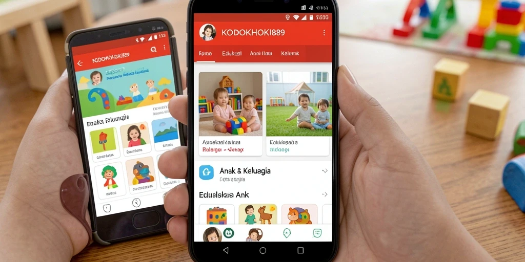 Tampilan antarmuka KODOKHOKI889 yang menarik untuk anak-anak.