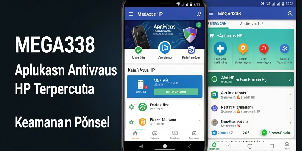 Antarmuka MEGA338 yang intuitif dan mudah digunakan.
