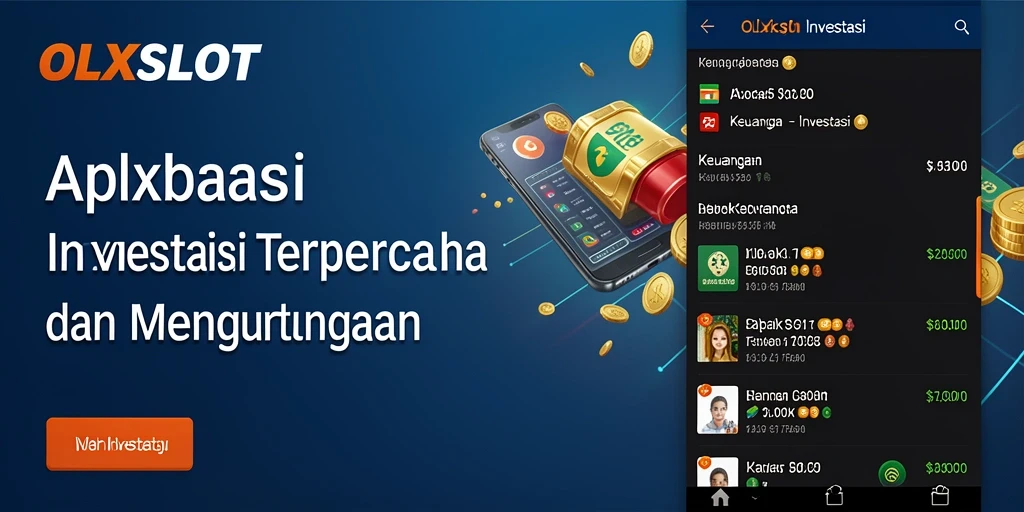 Tampilan antarmuka OLXSLOT yang sederhana dan informatif untuk investasi.