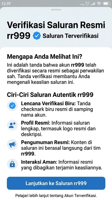 Halaman Resmi rr999 untuk Pengguna Android Indonesia